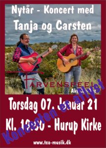 Nytår Koncert "AFLYST" @ 7760 Hurup